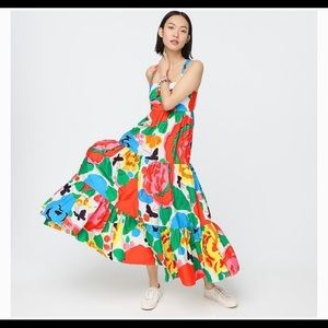 J Crew Floral Dress